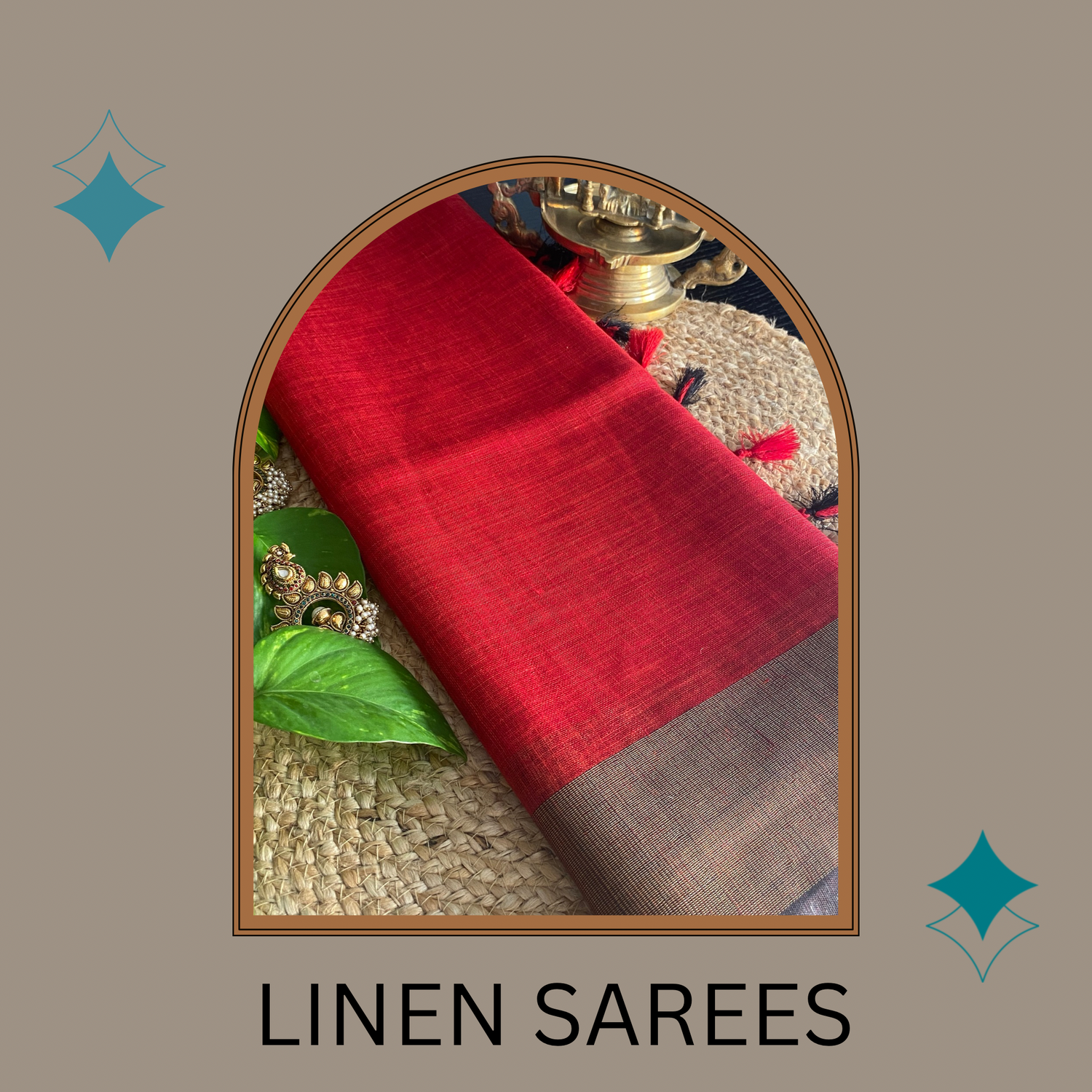 Linen Sarees